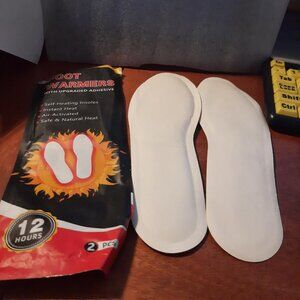 NEW In Box ! Foot Warmer Insoles To Keep Your Feet Warm In Winter Size M